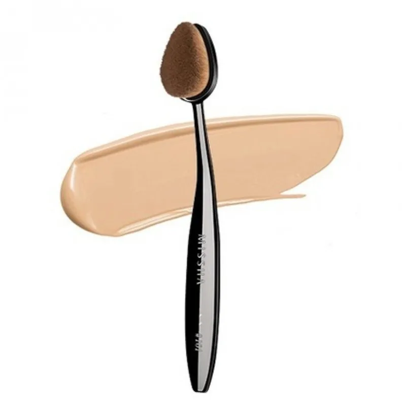 MISSHA Oválný kosmetický štětec Artistool Foundation Brush #101 Oblíbený
