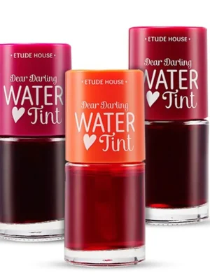 Vysoce Kvalitní ETUDE Set 3 x Hydratační tint na rty Dear Darling Water Tint ( 3 ks)