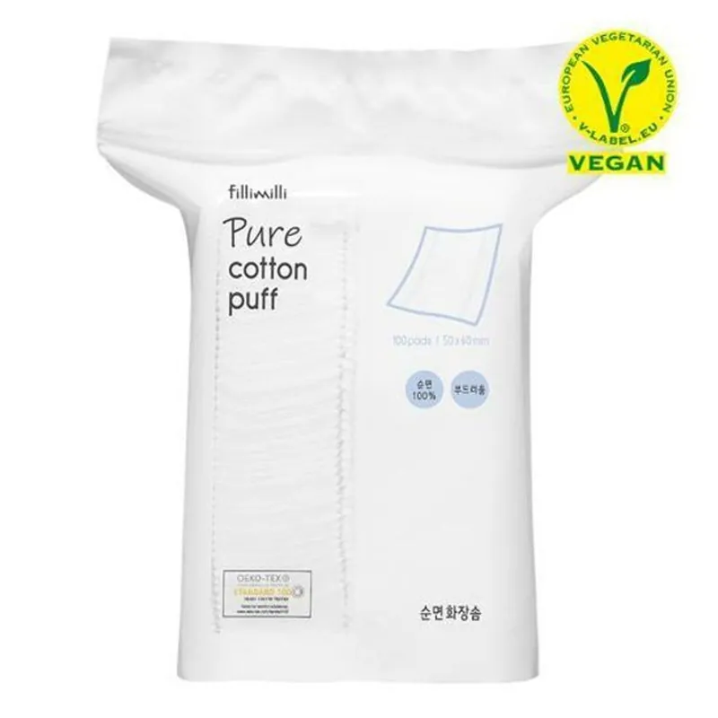 FILLIMILLI Kosmetické polštářky Pure Cotton Puff (100 ks) Sleva