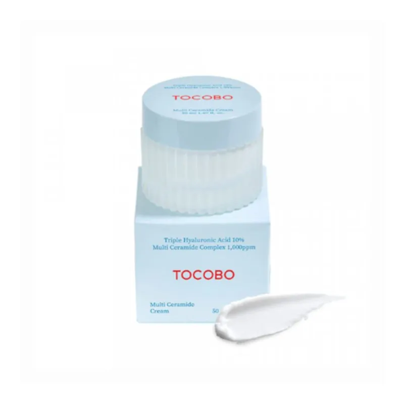 TOCOBO Hydratační pleťový krém Multi Ceramide 3 types of hyaluronic acid Face Cream (50 ml) Dokud Zásoby Vydrží