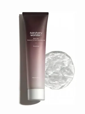 Odeslání Ihned Haruharu WONDER Čisticí gel Black Rice Moisture 5.5 Soft Cleansing Gel (100 ml)