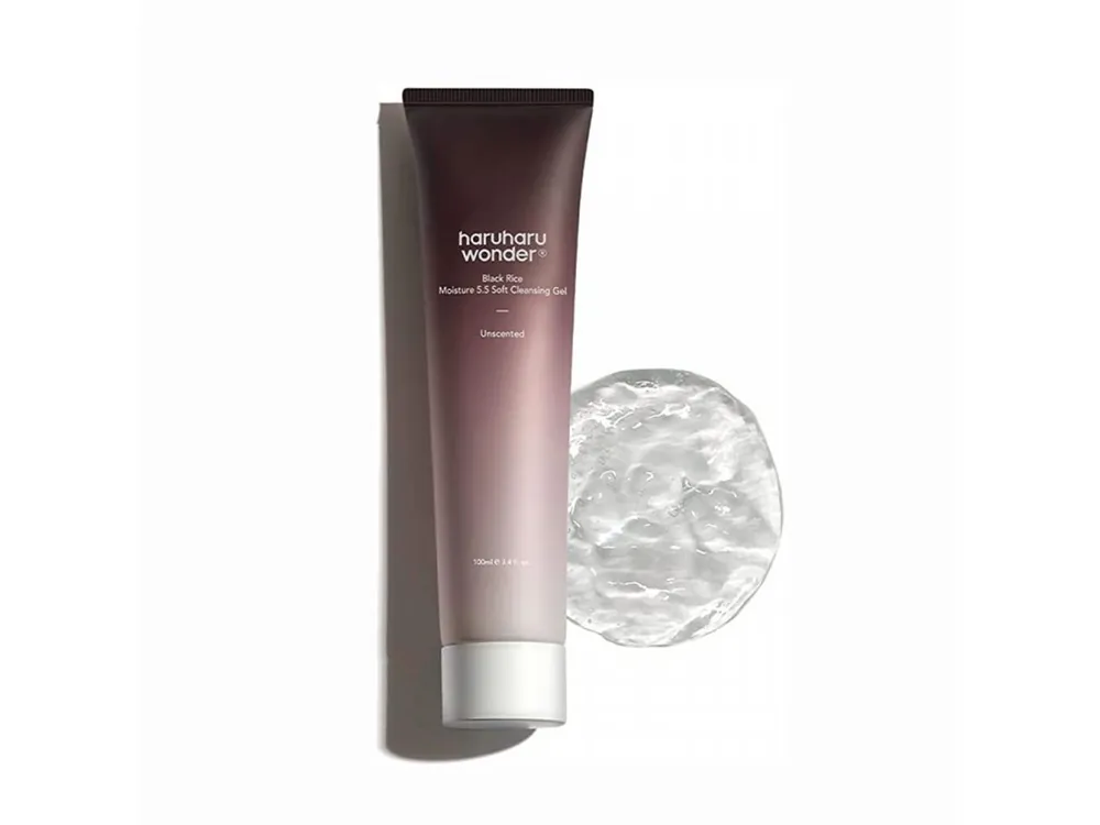 Odeslání Ihned Haruharu WONDER Čisticí gel Black Rice Moisture 5.5 Soft Cleansing Gel (100 ml)