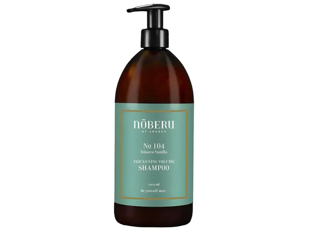 Vysoce Kvalitní Pánský šampon na objem vlasů NOBERU Thickening volume shampoo Tobacco vanilla 1000 ml