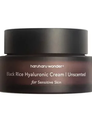 Bezpečná Platba HARUHARU WONDER Pleťový krém Black Rice Hyaluronic Cream Unscented (50 ml)