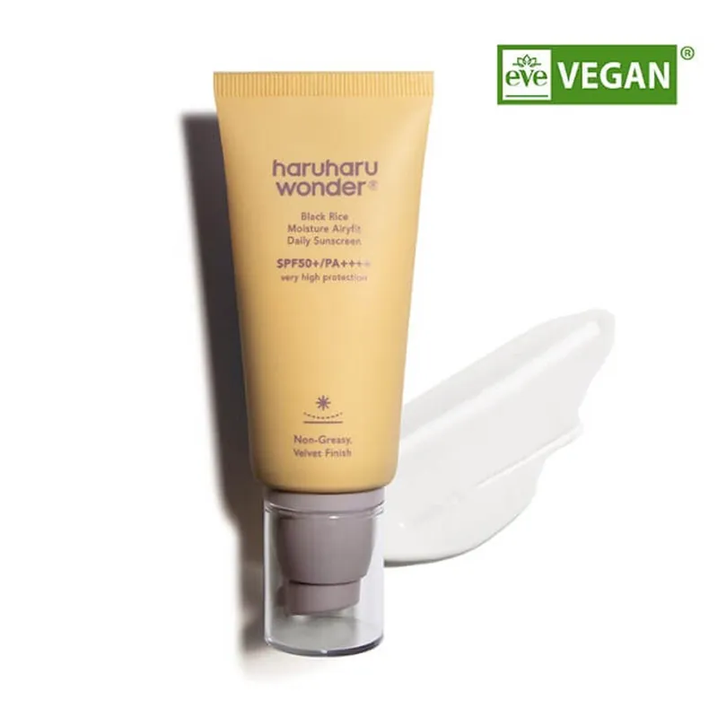HARUHARU WONDER Opalovací krém Black Rice Moisture Airyfit Sunscreen SPF50+ PA++++ (50 ml) Nejprodávanější