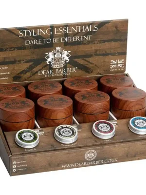 Přímo Od Výrobce Prezentační box se stylingy na vlasy DEAR BARBER Styling display box