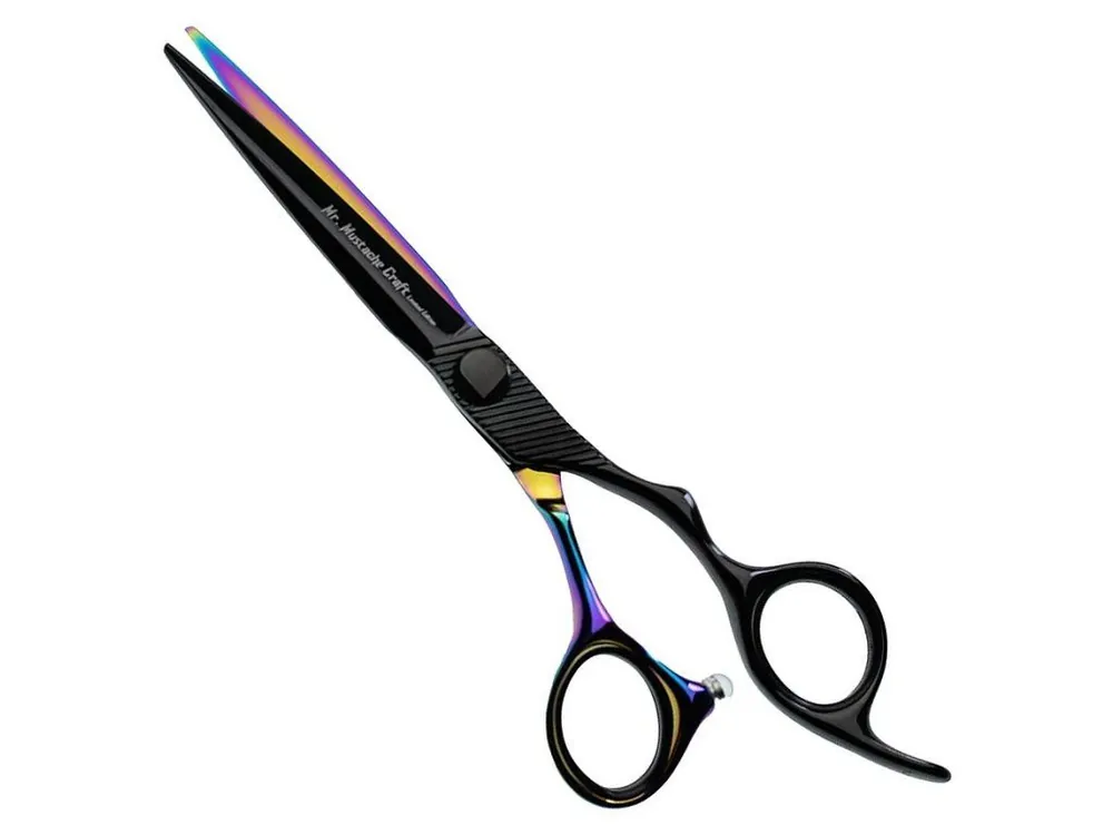 Kadeřnické nůžky MR. MUSTACHE Craft Gasolina - 6,5" Oblíbený
