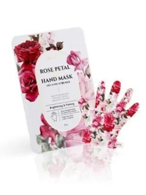 Cenový Hit PETITFEE & KOELF Maska na ruce Rose Petal Satin Hand Mask (1 pár)