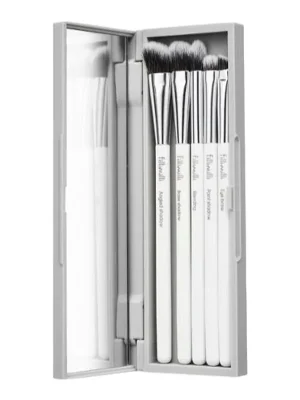 Cenový Hit FILLIMILLI Sada 5 štětců pro oční make-up v pouzdru se zrcátkem Eye Makeup Brush Set