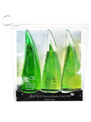 HOLIKA HOLIKA Sada kosmetiky s Aloe Vera Jeju Aloe Face and Body Care Set Novinka