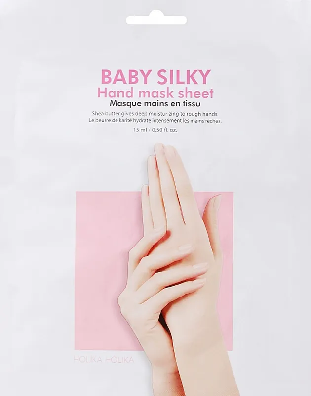 Nejprodávanější HOLIKA HOLIKA Maska na ruce Baby Silky Hand Mask (1 pár)