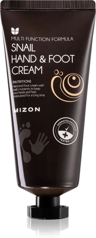 Oblíbený MIZON Krém na ruce a nohy Multi Function Formula Hand & Foot Cream - Snail (100 ml)
