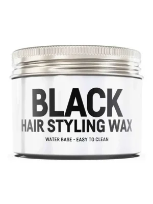 Značkový Černý vosk na vlasy IMMORTAL NYC Black hair styling wax 100 ml