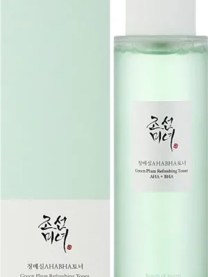 BEAUTY OF JOSEON Exfoliační tonikum Green Plum AHA + BHA Face Toner (150 ml) Bezpečná Platba