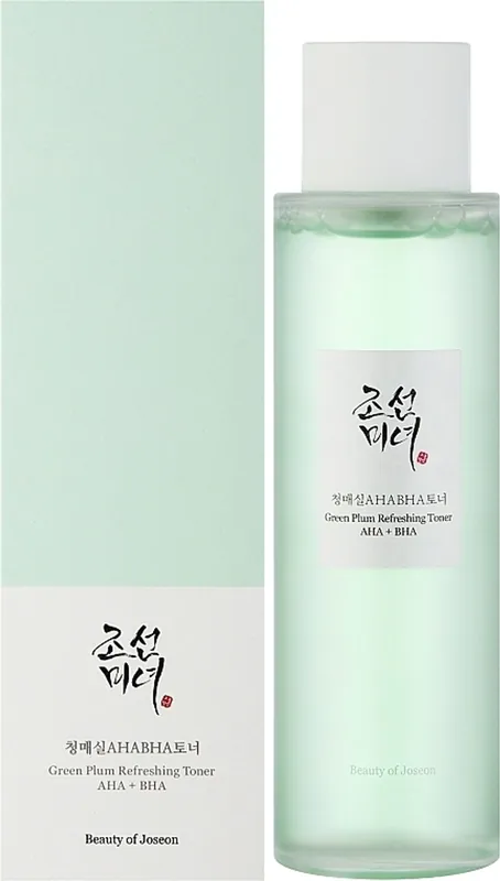 BEAUTY OF JOSEON Exfoliační tonikum Green Plum AHA + BHA Face Toner (150 ml) Bezpečná Platba