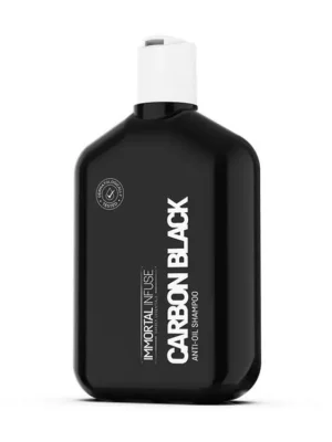 Šampon pro mastné vlasy IMMORTAL Infuse Anti-Oil carbon black shampoo 500 ml Přímo Od Výrobce