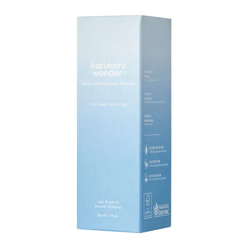Oblíbený HARUHARU WONDER Pleťová esence Black Rice Hyaluronic Essence (50 ml)