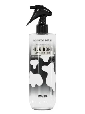 Autentický Bezoplachový sprej na vlasy IMMORTAL Infuse Milk bomb Leave in spray 500 ml
