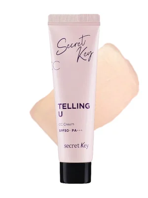SECRET KEY CC krém Telling U CC Cream SPF50+ PA+++ (30 ml) Nová Kolekce