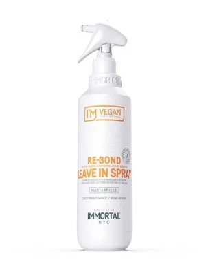 Koupit Online Pečující a obnovující bezoplachový sprej na vlasy IMMORTAL VEGAN Re-Bond Leave-in spray 250 ml