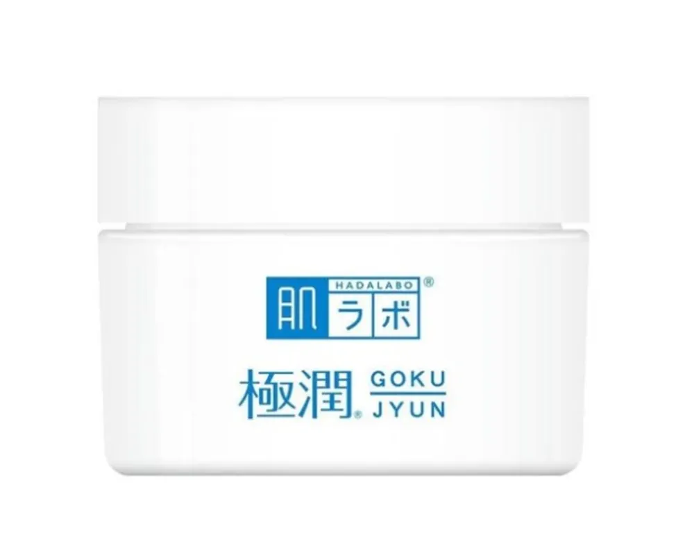 HADA LABO Hydratační pleťový krém Gokujyun Hyaluronic Acid Cream (50 g) Vysoce Kvalitní