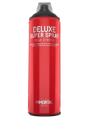 Extra silný lak na vlasy IMMORTAL NYC Deluxe super spray mega strong 500 ml Akční Cena