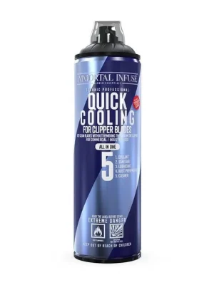 Chladící a ochranný sprej na hlavice strojků IMMORTAL Infuse 5in1 Quick cooling 500 ml Originální
