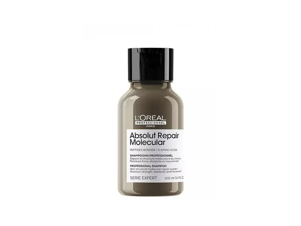 Poslední Šance LOREAL Serie Expert Absolut Repair Molecular Shampoo 100ml - pro značně poškozené vlasy
