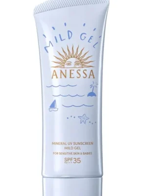 Ihned K Objednání SHISEIDO ANESSA Opalovací gel a primer Mineral UV Sunscreen Mild Gel SPF 35 PA+++ (90 g)