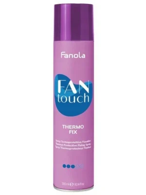 Oblíbený FANOLA Fan Touch Thermo Fix Spray 300ml - termoochranný fixační sprej středně tužící