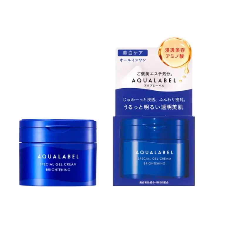 SHISEIDO AQUALABEL Pleťový krém Special Gel Cream EX Brightening (90 g) Horká Nabídka