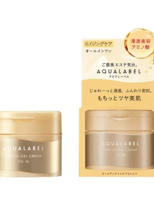 Výhodná Nabídka SHISEIDO AQUALABEL Pleťový gel Special Gel Cream EX Oil-In (90 g)