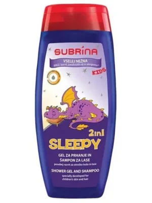 SUBRÍNA For Kids Sleepy 2v1 250ml - dětský sprchový gel a šampon 2v1 Poslední Šance