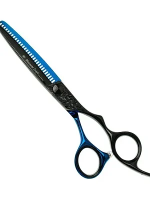 Efilační nůžky MR. MUSTACHE Craft Black-Blue 6,0" Nejlepší Volba