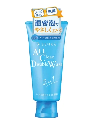Cenově Výhodný SHISEIDO SENKA Čisticí a odličovací pěnový krém All Clear Double Wash 2in1 (120 g)