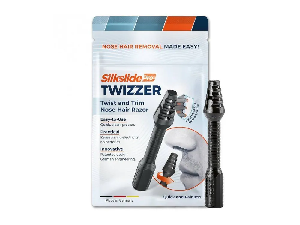 SILKSLIDE Pro TWIZZER Nose Hair Razor - nástroj na odstranění chloupků v nose a uších Sleva
