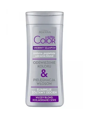 Nejprodávanější JOANNA Ultra Color Silver Shampoo 200ml - stříbrný šampon pro studenou blond