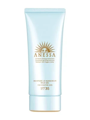 SHISEIDO ANESSA Opalovací gel Moisture UV Sunscreen Mild Gel SPF35 PA+++ (90 g) Pouze Dnes