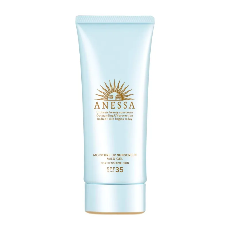 SHISEIDO ANESSA Opalovací gel Moisture UV Sunscreen Mild Gel SPF35 PA+++ (90 g) Pouze Dnes