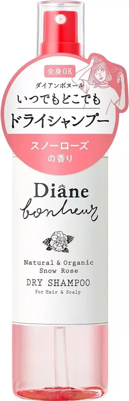 NATURELAB Suchý šampon Diane Bonheur Moist Dry Shampoo for Hair & Scalp - Snow Rose (120 ml) Jen Po Omezenou Doba