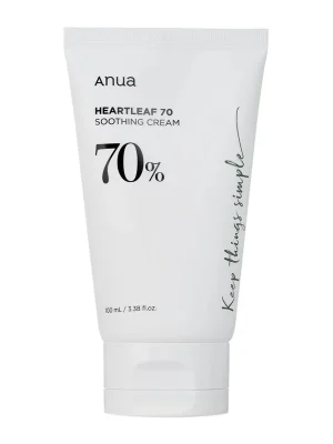 Aktuální ANUA Pletový krém Heartleaf 70% Soothing Cream (100 ml)