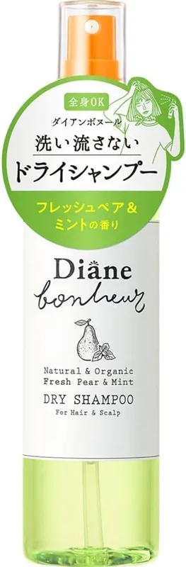 NATURELAB Suchý šampon Diane Bonheur Moist Dry Shampoo for Hair & Scalp - Fresh Pear & Mint (120 ml) Hit Sezóny
