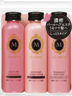 SHISEIDO Set vlasové a tělové kosmetiky Ma Cherie Moisture Hair & Body EX Travel Set (3 x 50 ml) Nejlepší Volba