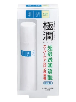 Přímo Od Výrobce HADA LABO Balzám na rty Gokujyun Hyaluronic Acid Lip Balm SPF15