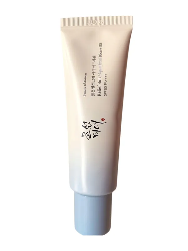 BEAUTY OF JOSEON Opalovací krém Relief Sun Aqua Fresh: Rice + B5 SPF50 PA++++ (50 ml) Pouze Dnes