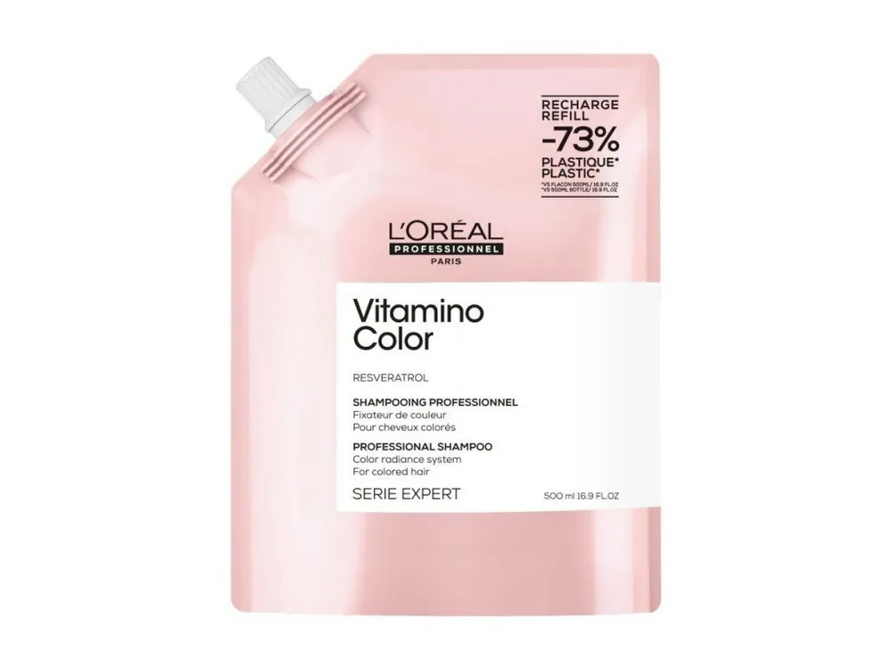 Ihned K Objednání L´ORÉAL Expert Vitamino Color Shampoo Refill 500ml - šampon pro barvené vlasy - náhradní náplň