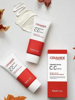 FARM STAY CC Krém Ceramide Firming Facial C.C Cream (50 g) Top Prodej