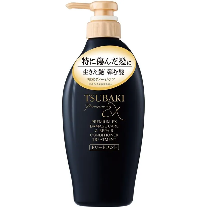 SHISEIDO TSUBAKI Prémiový koncidioner Premium EX Damage Care & Repair Conditioner (450 ml) Dokud Zásoby Vydrží