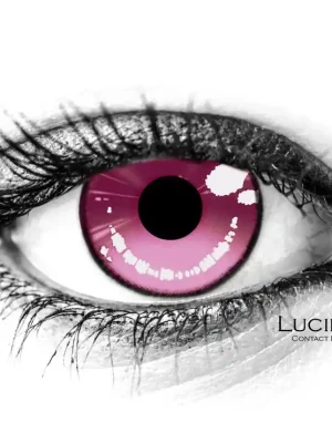 Crazy čočky - nedioptrické - ANIME2 PINK (2 čočky) Akční Nabídka
