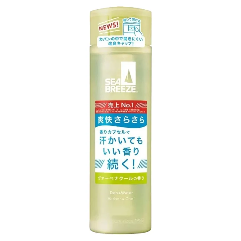 SHISEIDO Deodorant Sea Breeze Deo & Water Verbena Cool (160 ml) Pouze Dnes